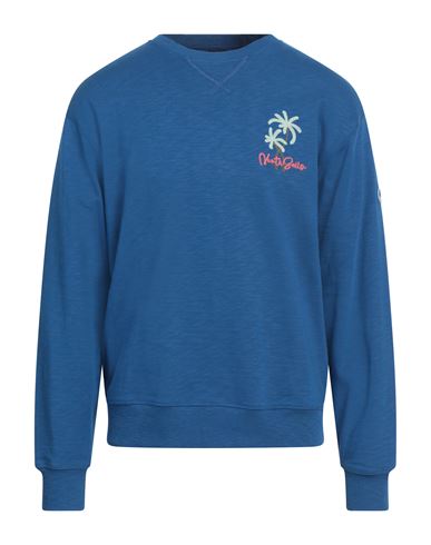 North Sails Man Sweatshirt Blue Size L Cotton