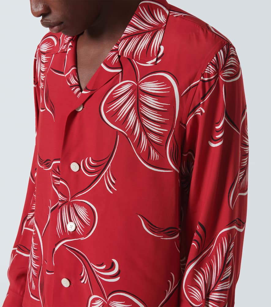 Creeping Begonia printed shirt