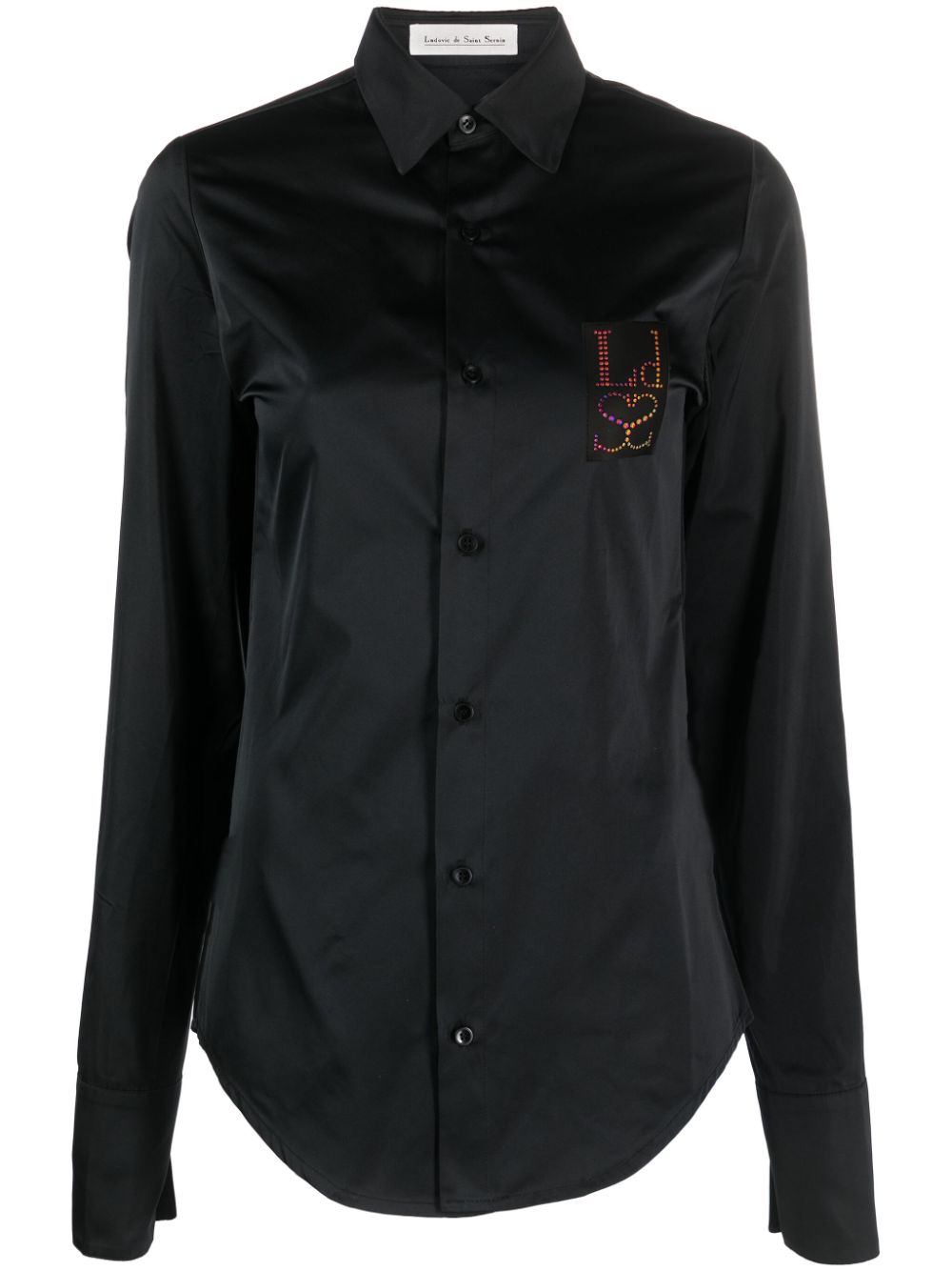 - Logo Denim Shirt
