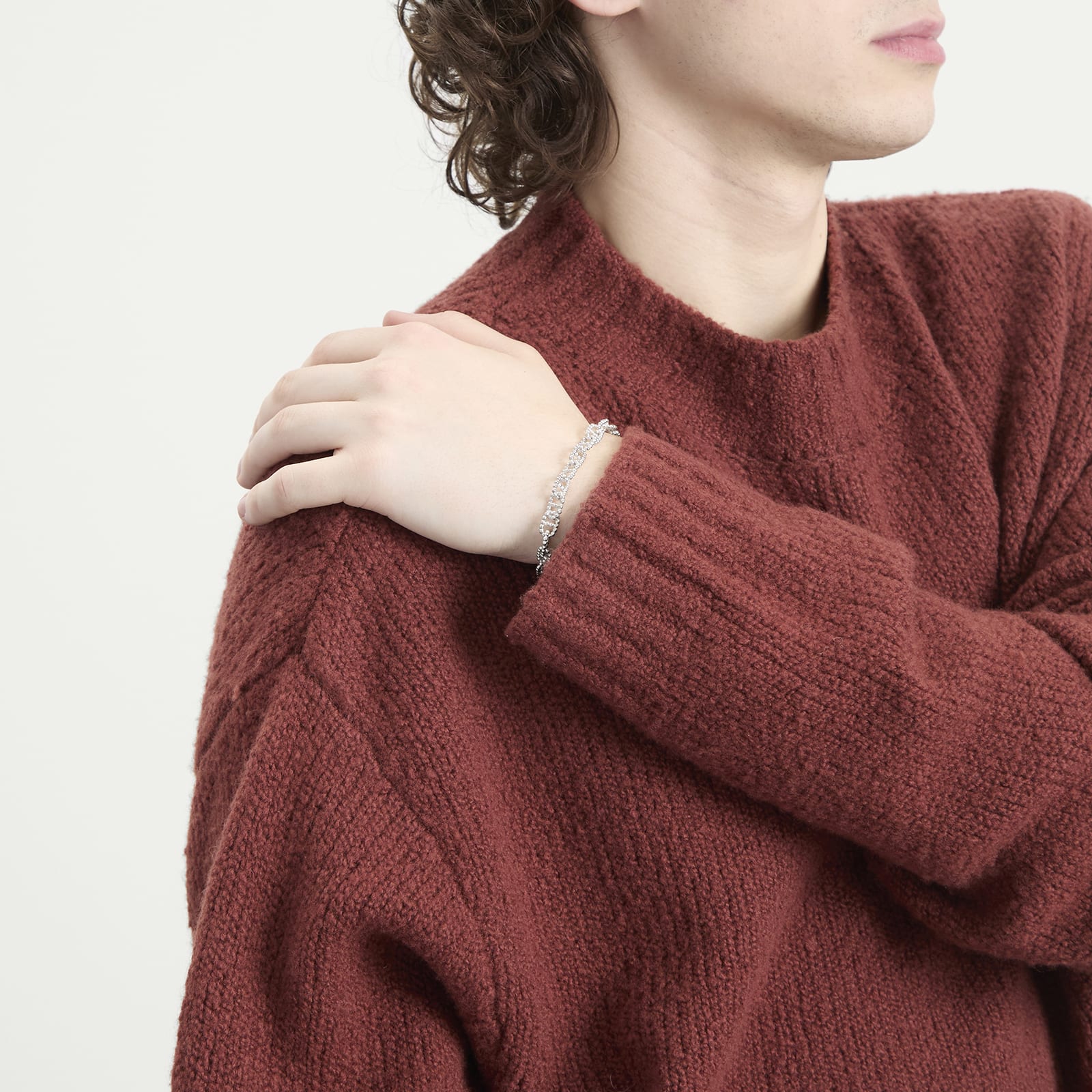Men's Sam's Bracelet in Silver