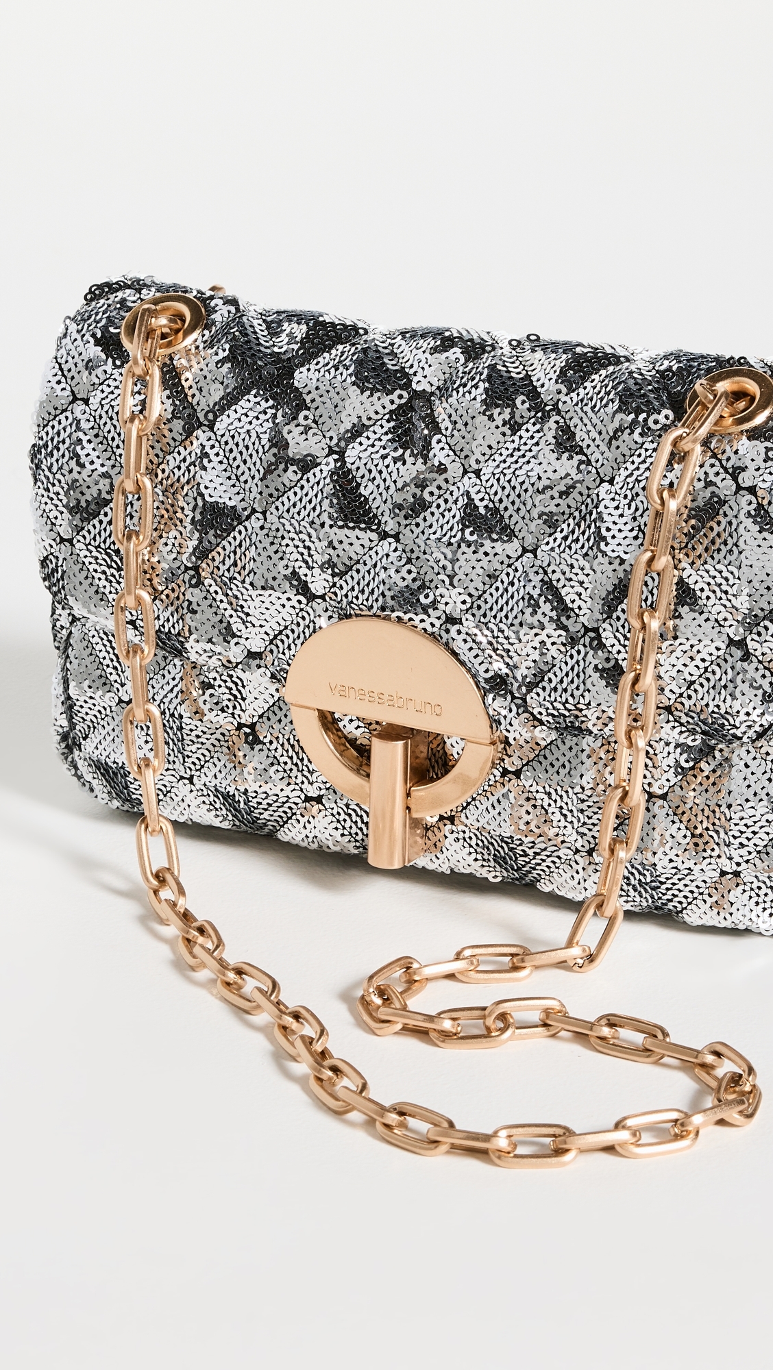 Nano Moon Bag Silver One Size