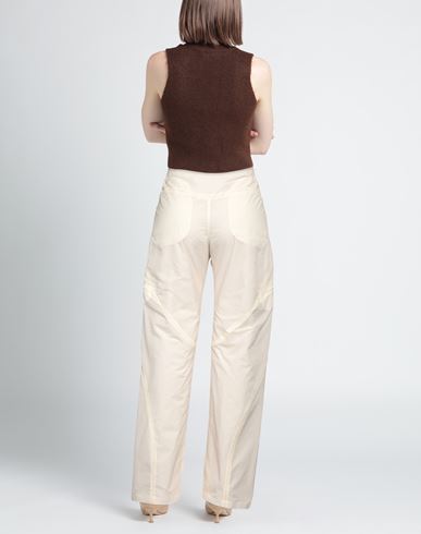 Post Archive Faction (paf) Woman Pants Cream
