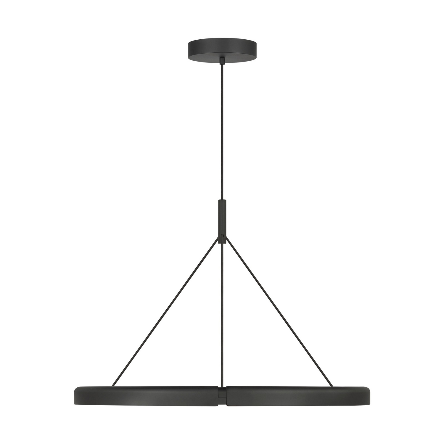 Nightshade Black LED Chandelier from the Cloak Collection