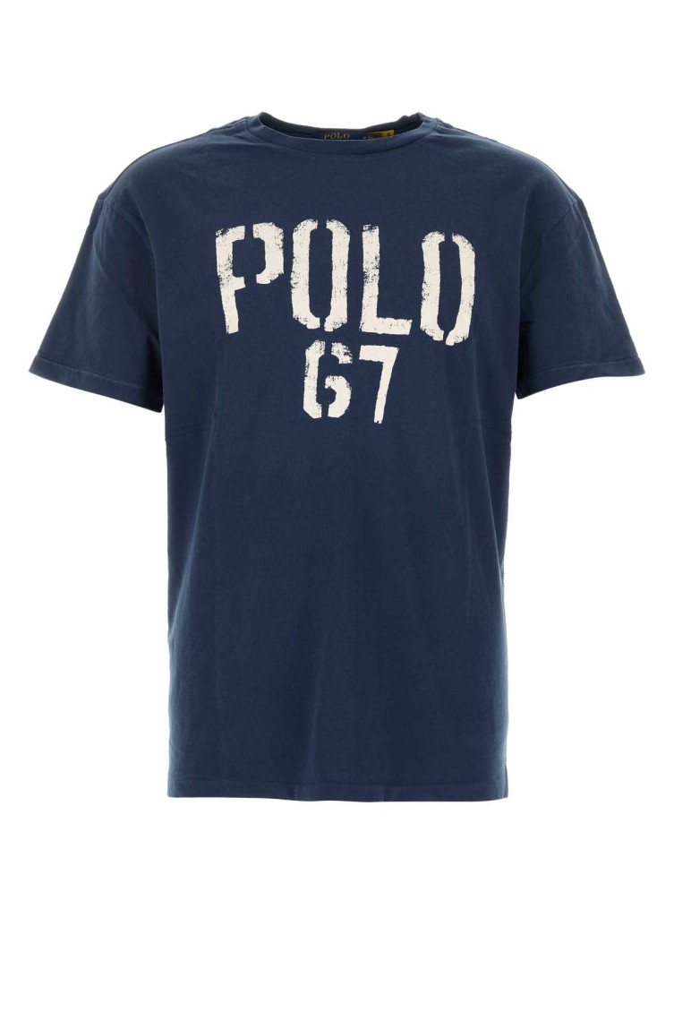 Polo Ralph Lauren - cotton crew neck graphic print t-shirt