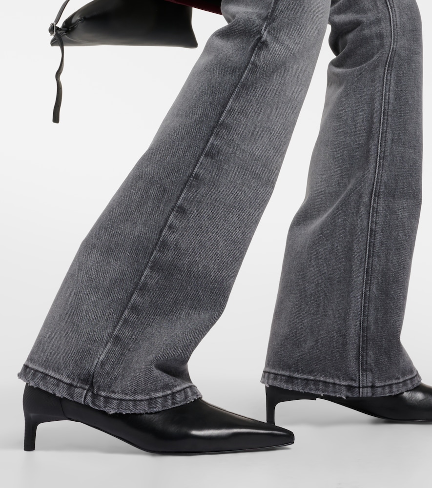 Courrèges Low-rise straight jeans