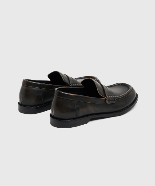 UNIFORM Wide Loafer Vintage Brown