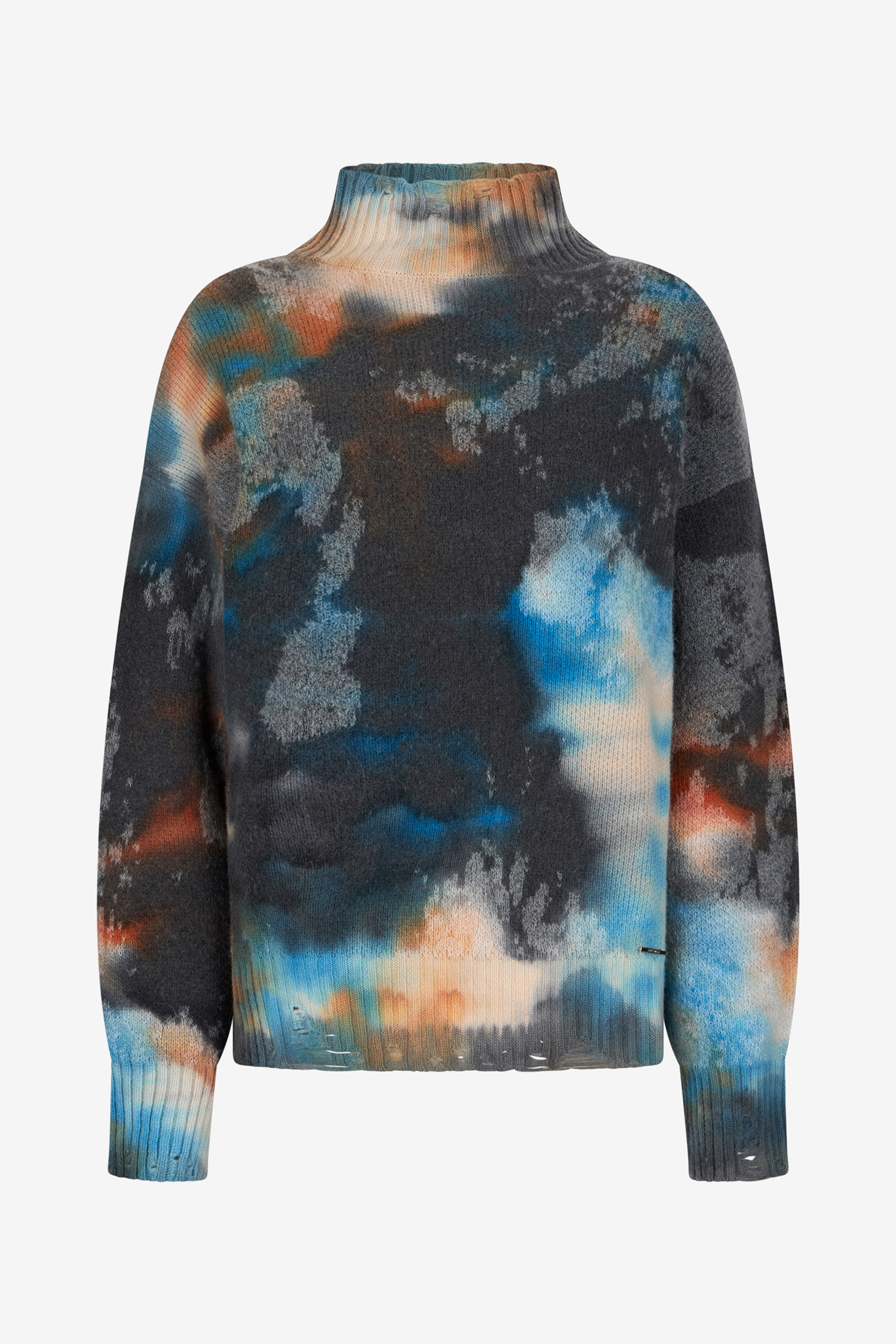 Rusty Stain Print Sweater