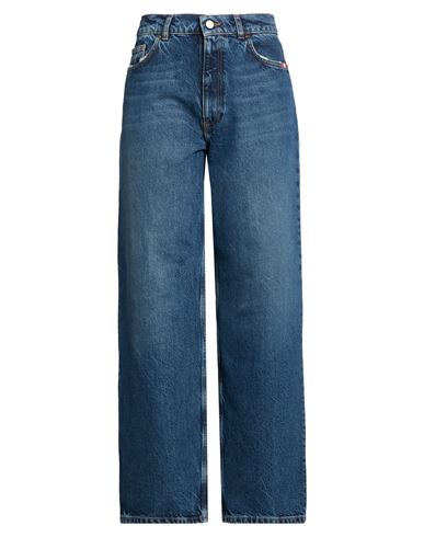 Woman Jeans Blue Size 28 Cotton