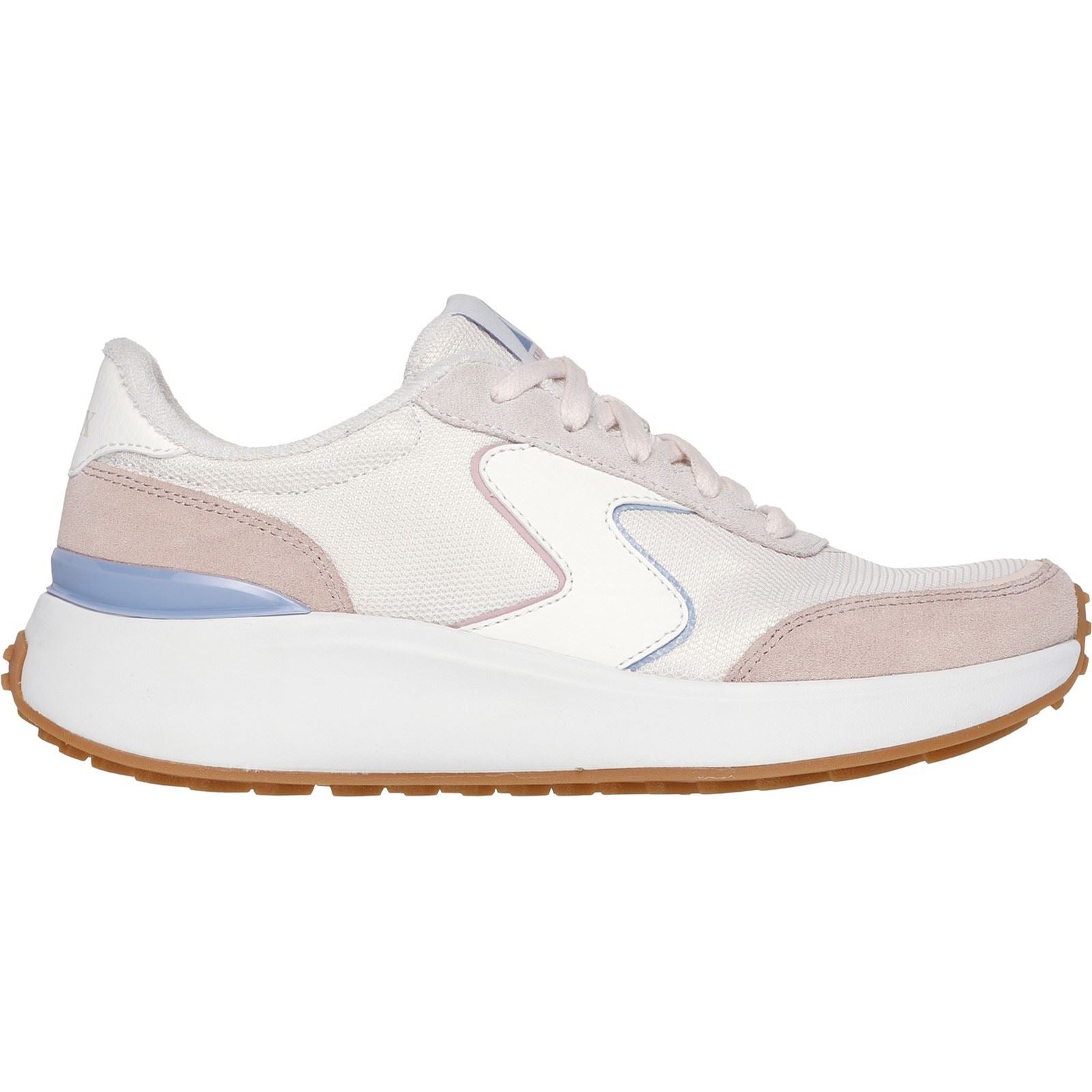 Skechers Blvd Retro Runner Leather Women's Light Pink/Purple Trainer