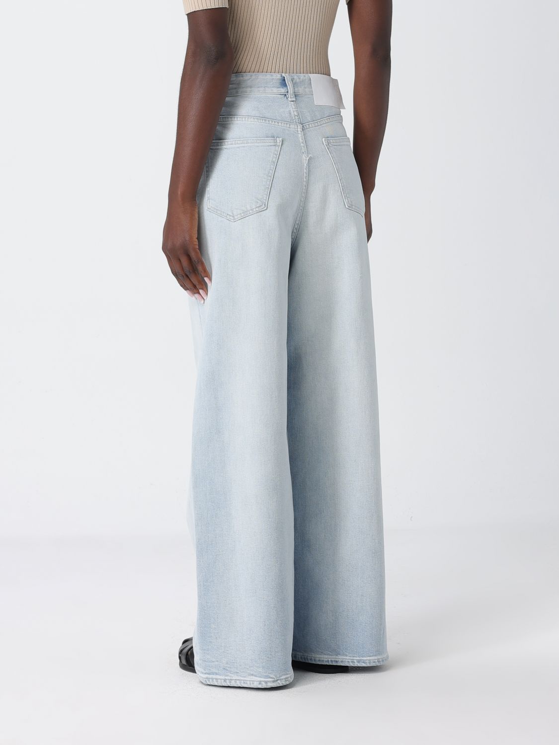 Pants Woman color Denim