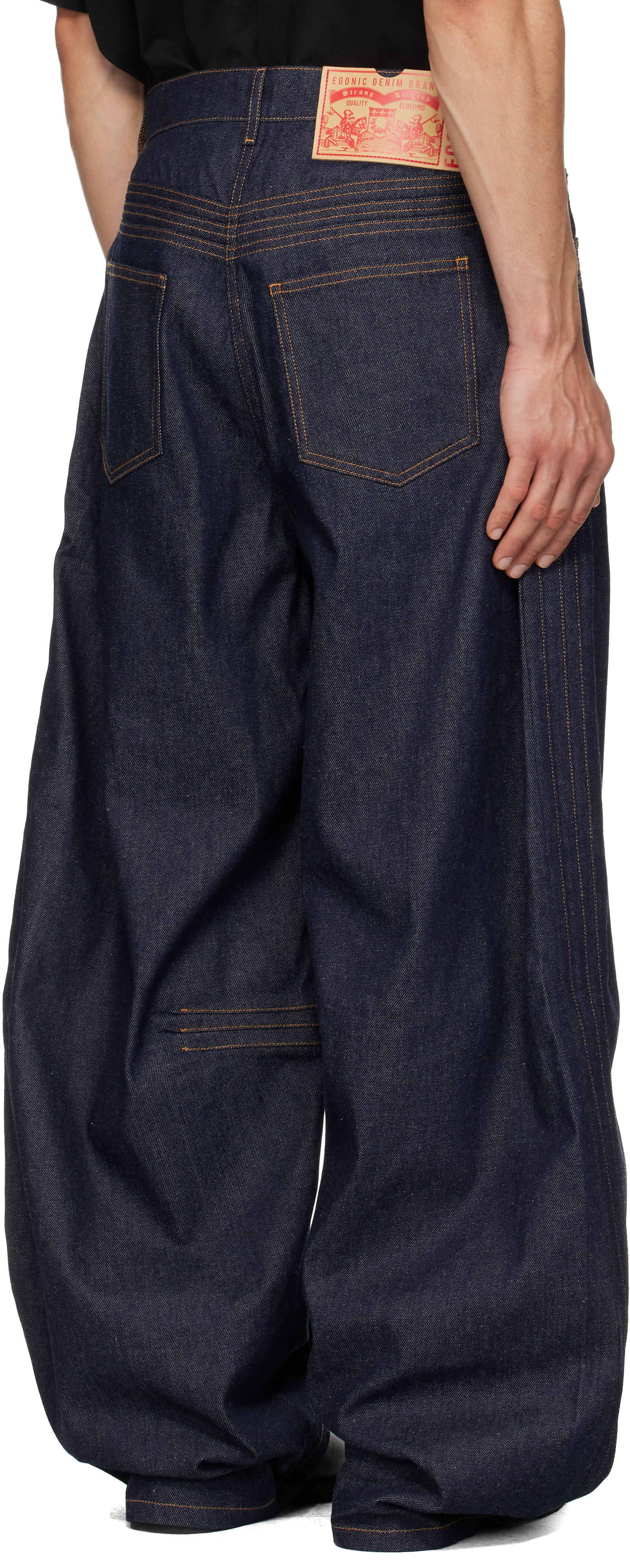 Blue Overscaled Jeans