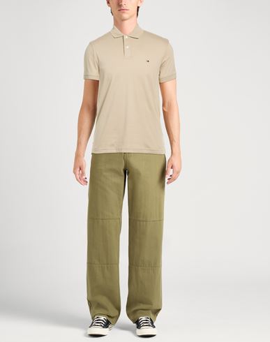 Man Polo shirt Beige Size XS Cotton