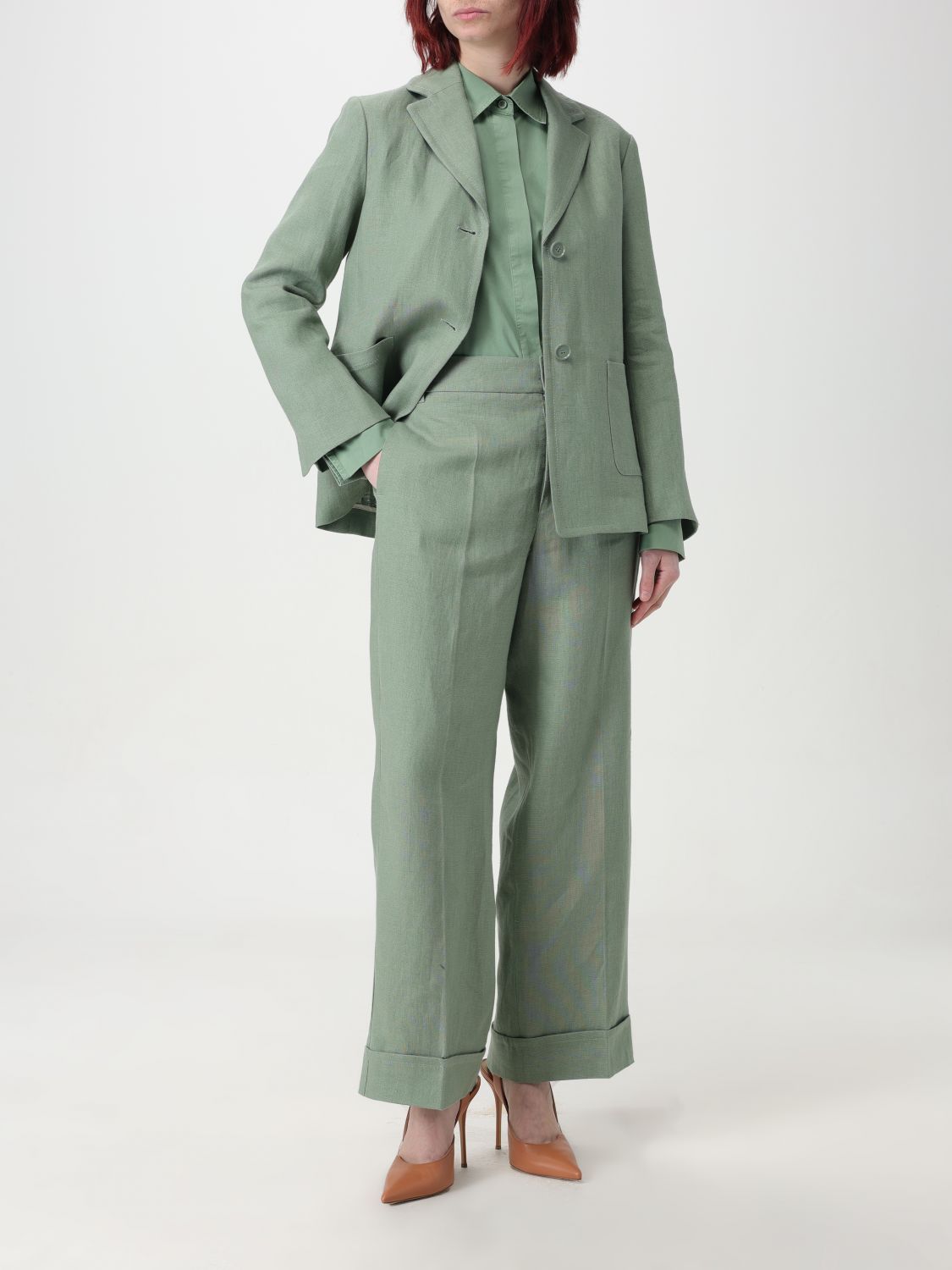 Shirt Woman color Green