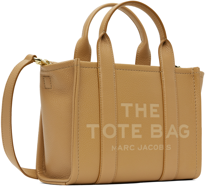 Marc Jacobs Beige 'The Leather Small' Tote