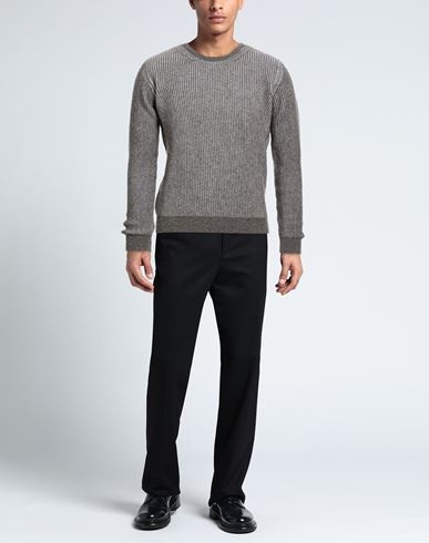 Man Sweater Grey Size M Lambswool