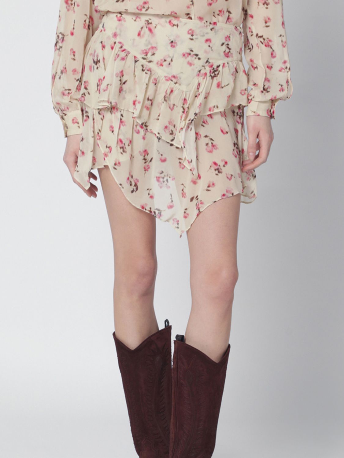 Skirt Woman color Beige
