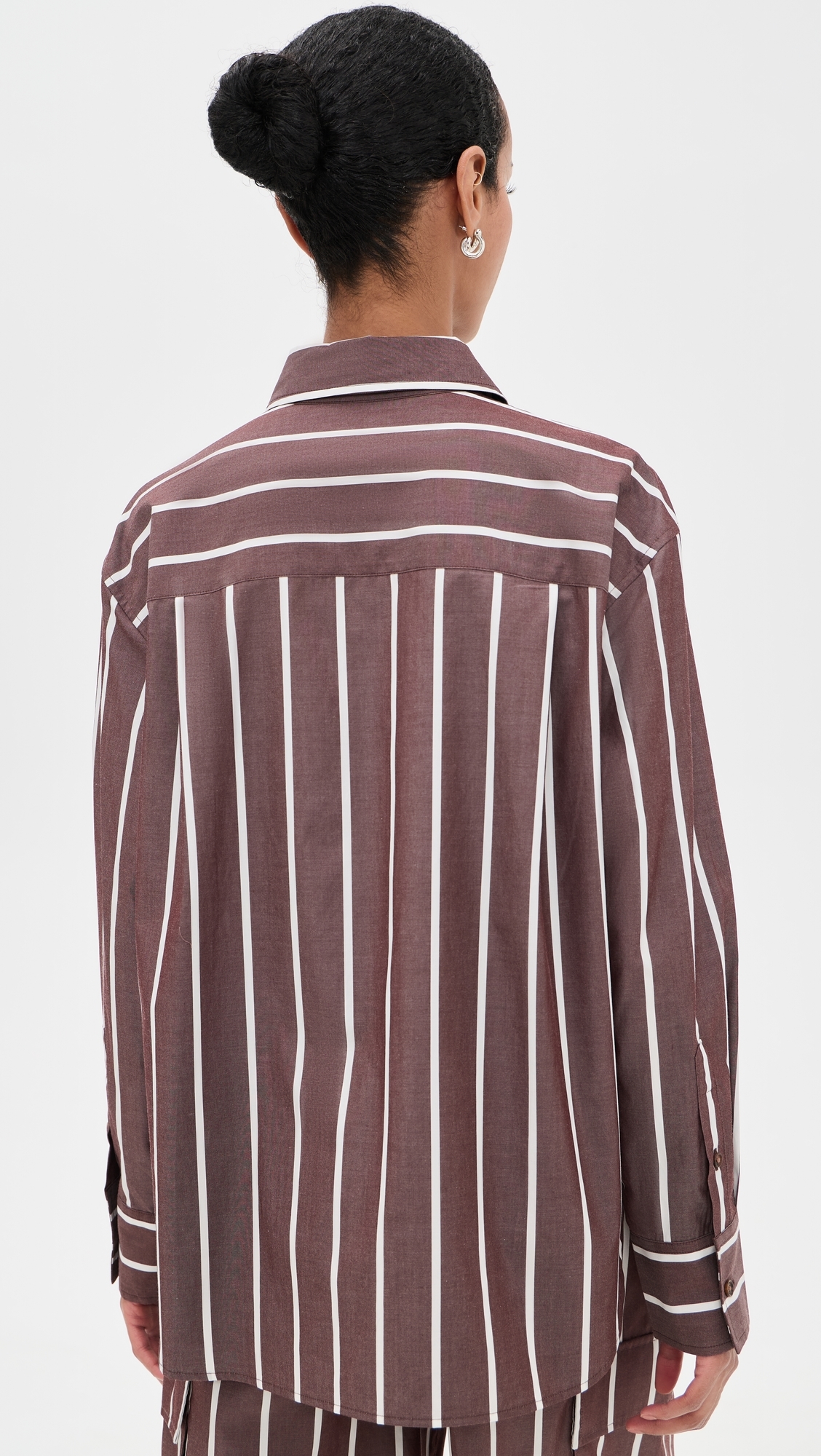 Connie Stripe Button Down Shirt Rswst