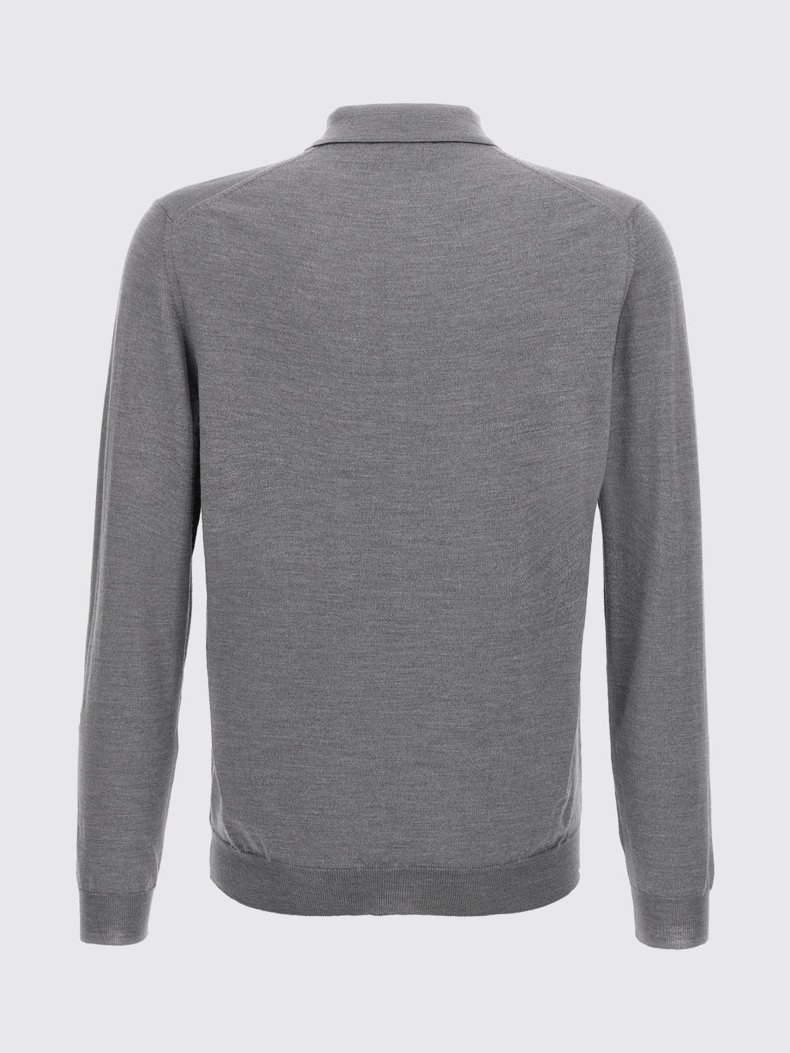 Polo Shirt Men color Grey