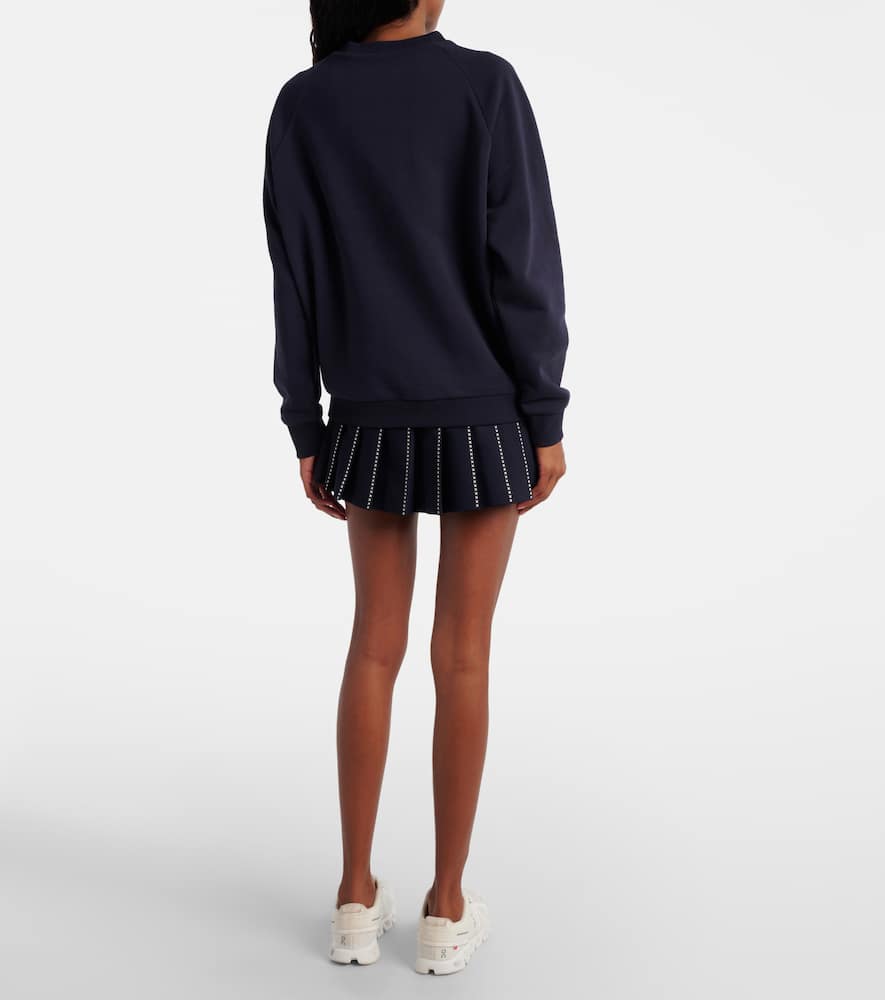 Logo cotton jersey sweatshirt