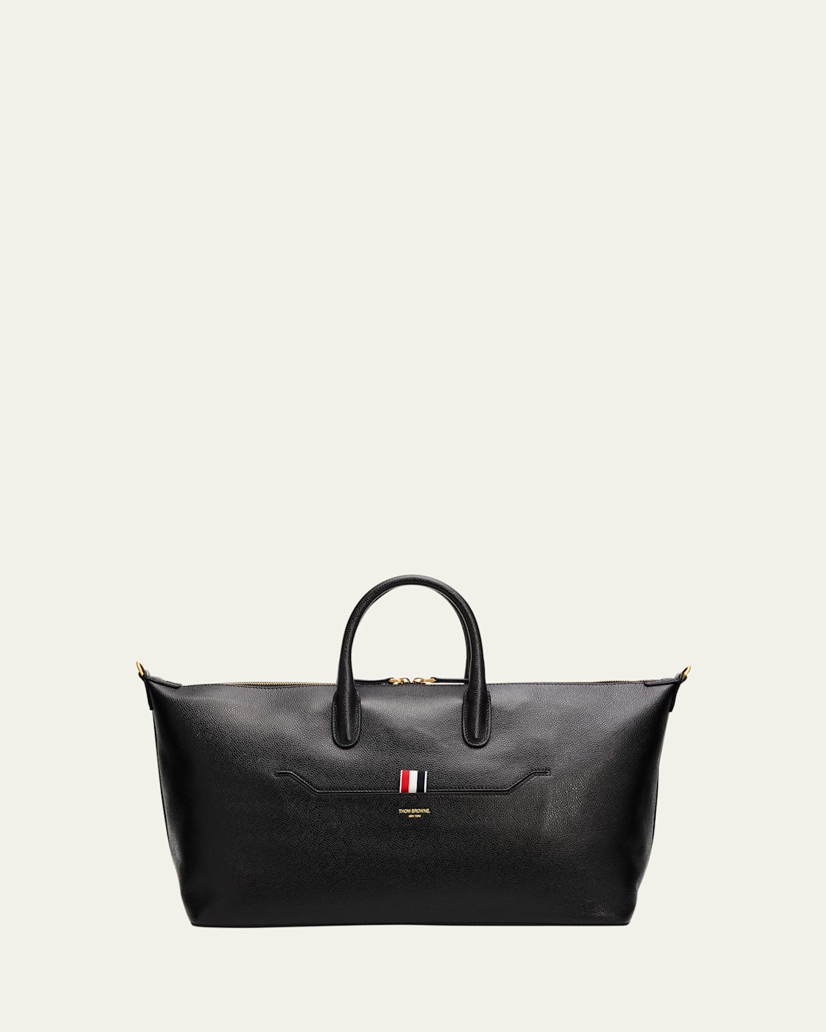 Men's Soft Pebble Grain Medium Duffle Bag