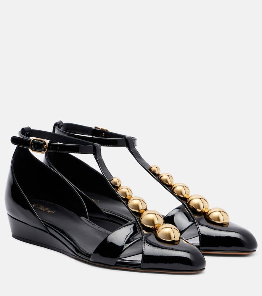 Chloé Patent leather sandals