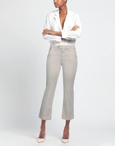 Woman Pants Light grey Size 30 Lyocell, Polyester, Elastane