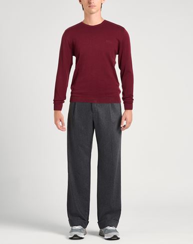 Man Sweater Brick Size XL Cotton