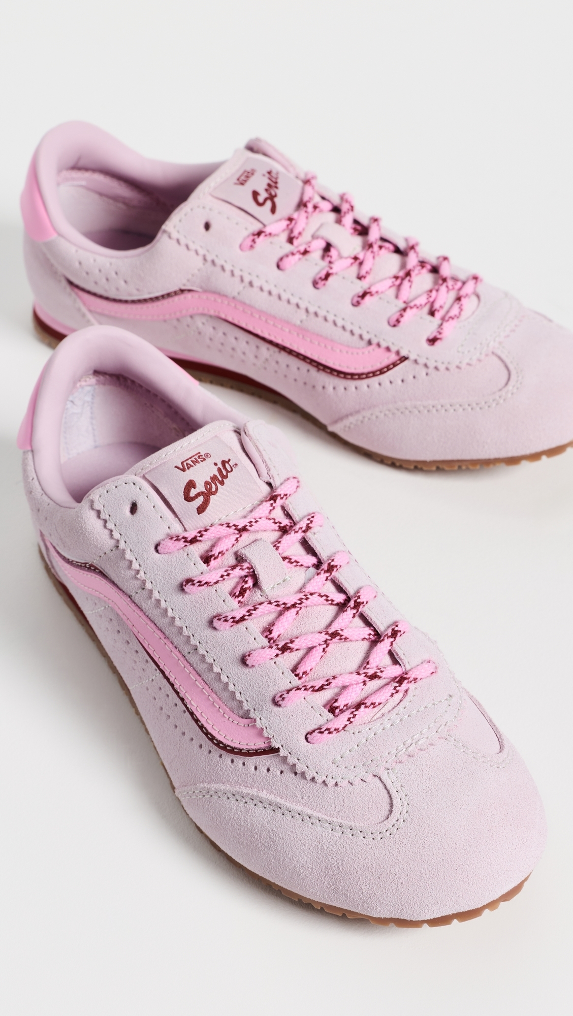 Super Low Pro Sneakers Laces Pale Petal Pink W