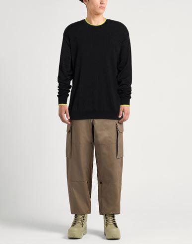 Man Sweater Black Size 42 Virgin Wool, Viscose