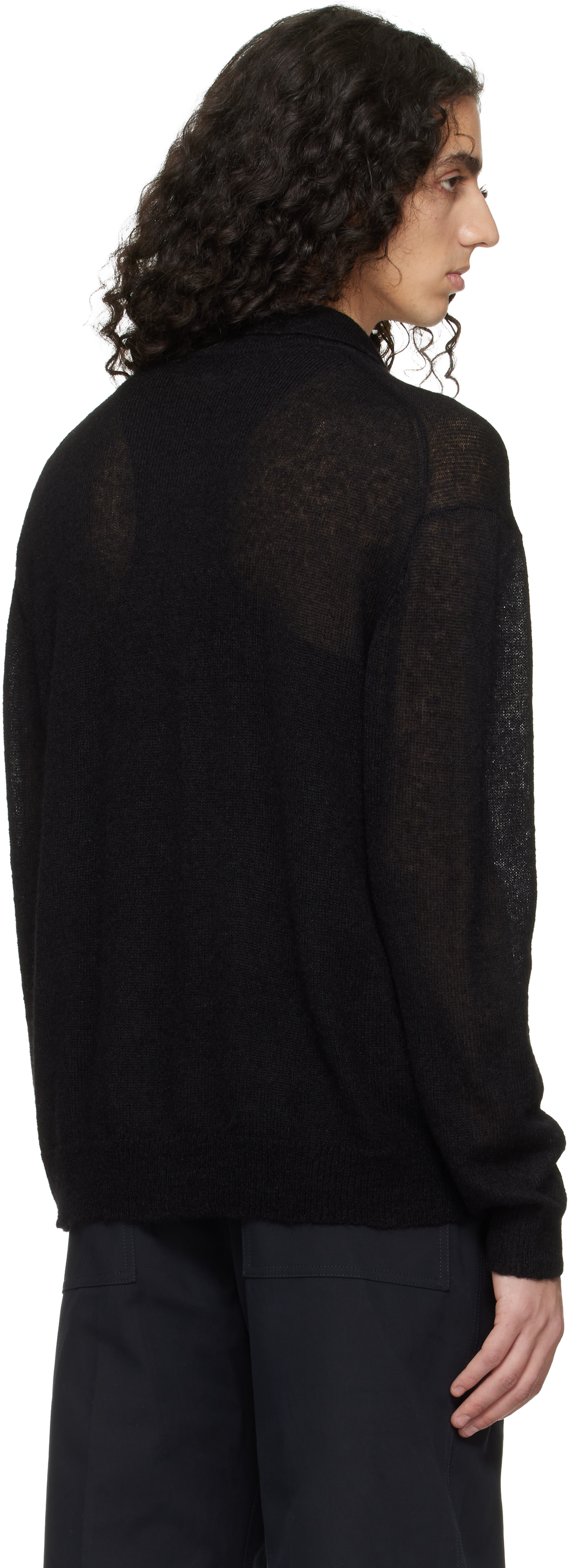 Black Hamto Kint Cardigan