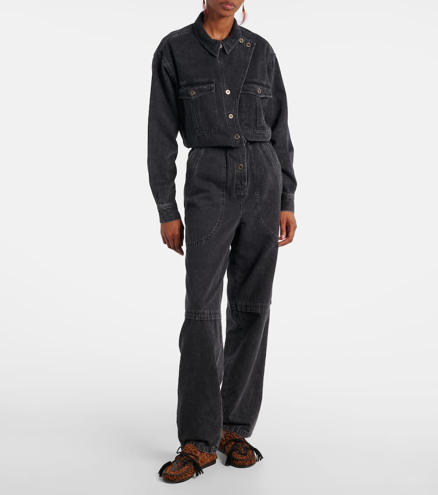 Denim jumpsuit