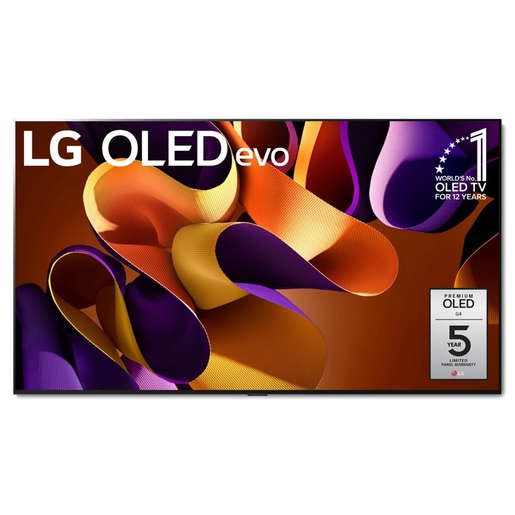 LG 97" Class OLED evo G4 4K Smart TV 2024 with Supplied Wall Mount