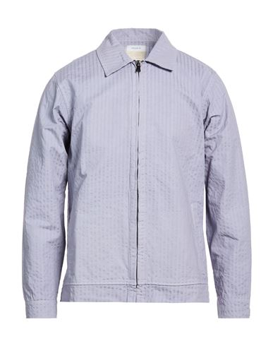 Man Shirt Lilac Size XL Cotton
