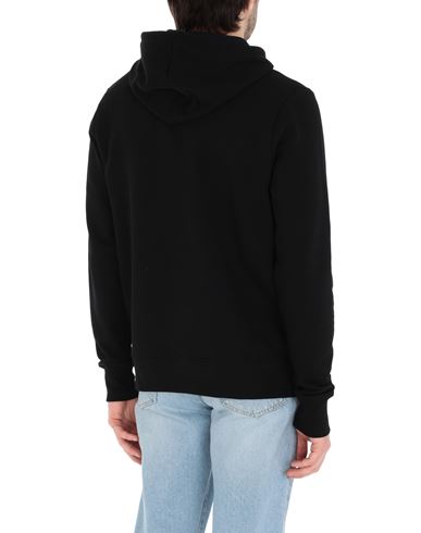 Mens Reg Fit Hoodie Man Sweatshirt Black
