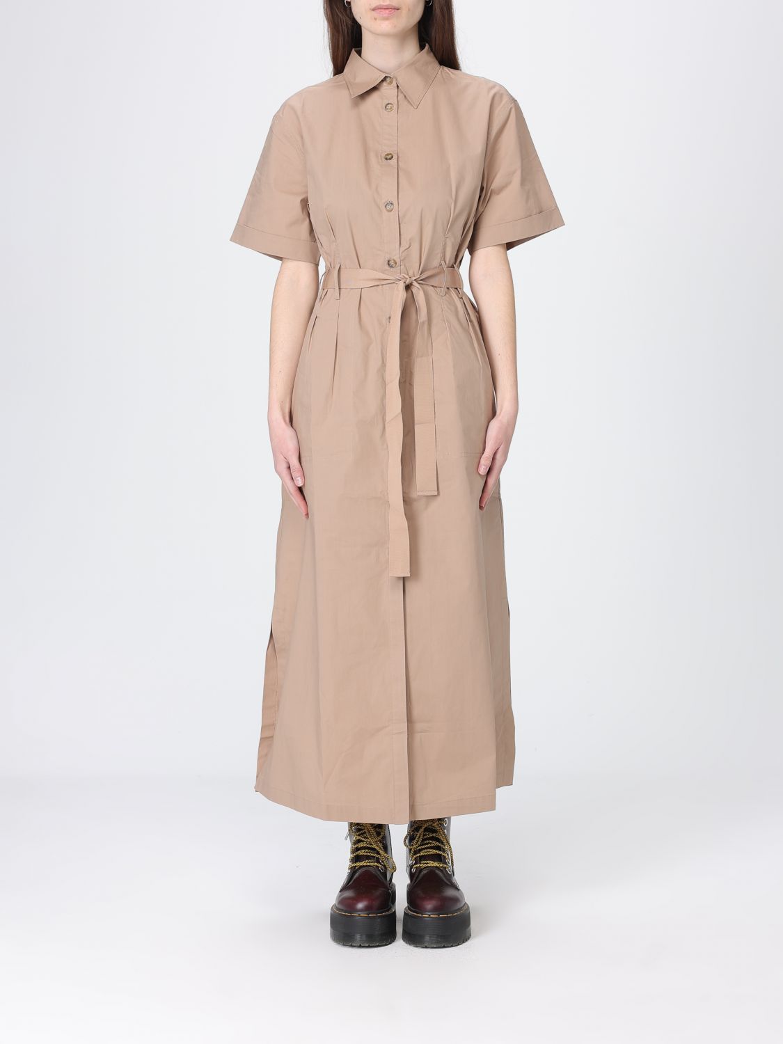 Dress Woman color Beige