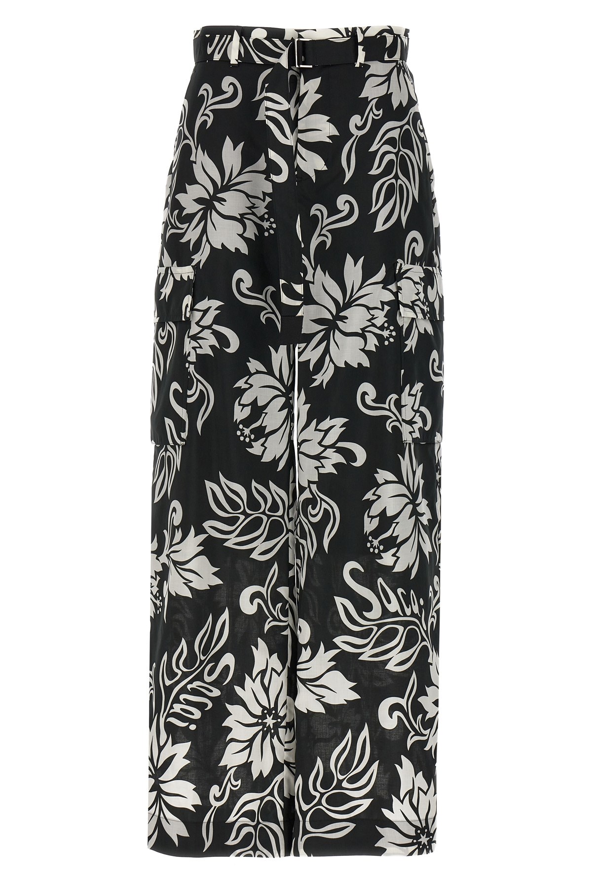 Floral Print Trousers