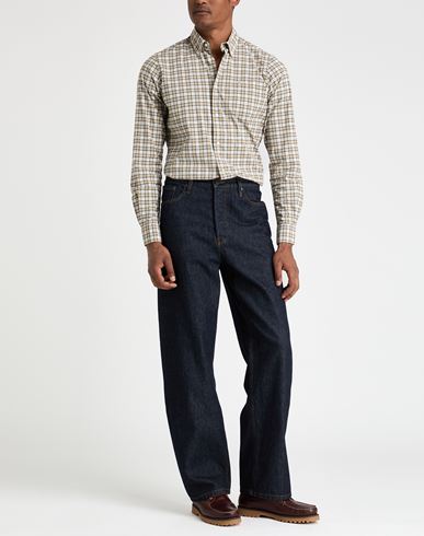Man Shirt Sand Size XS Cotton, Elastane