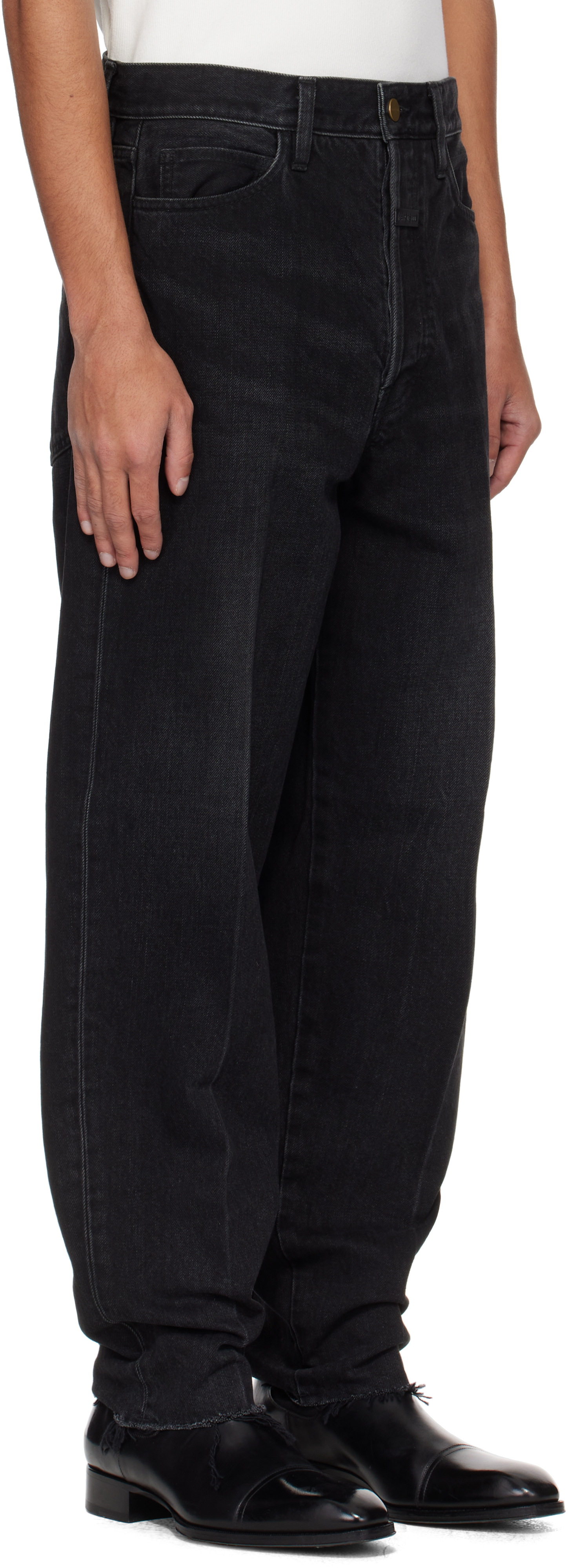 Fear of God Black 80s 5 Pocket Jeans