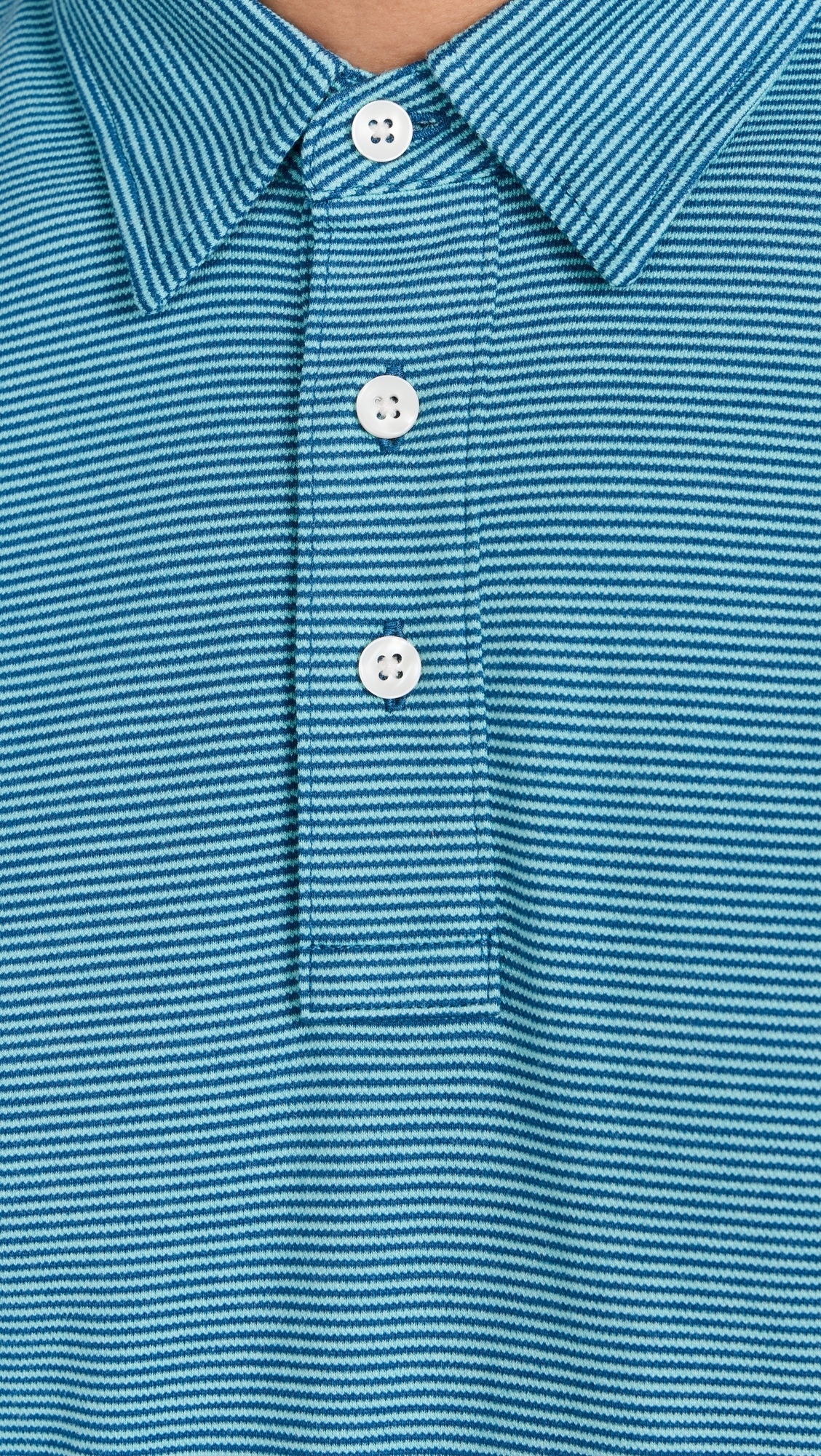 Short Sleeve Movement Pique Polo Island Teal Feeder 