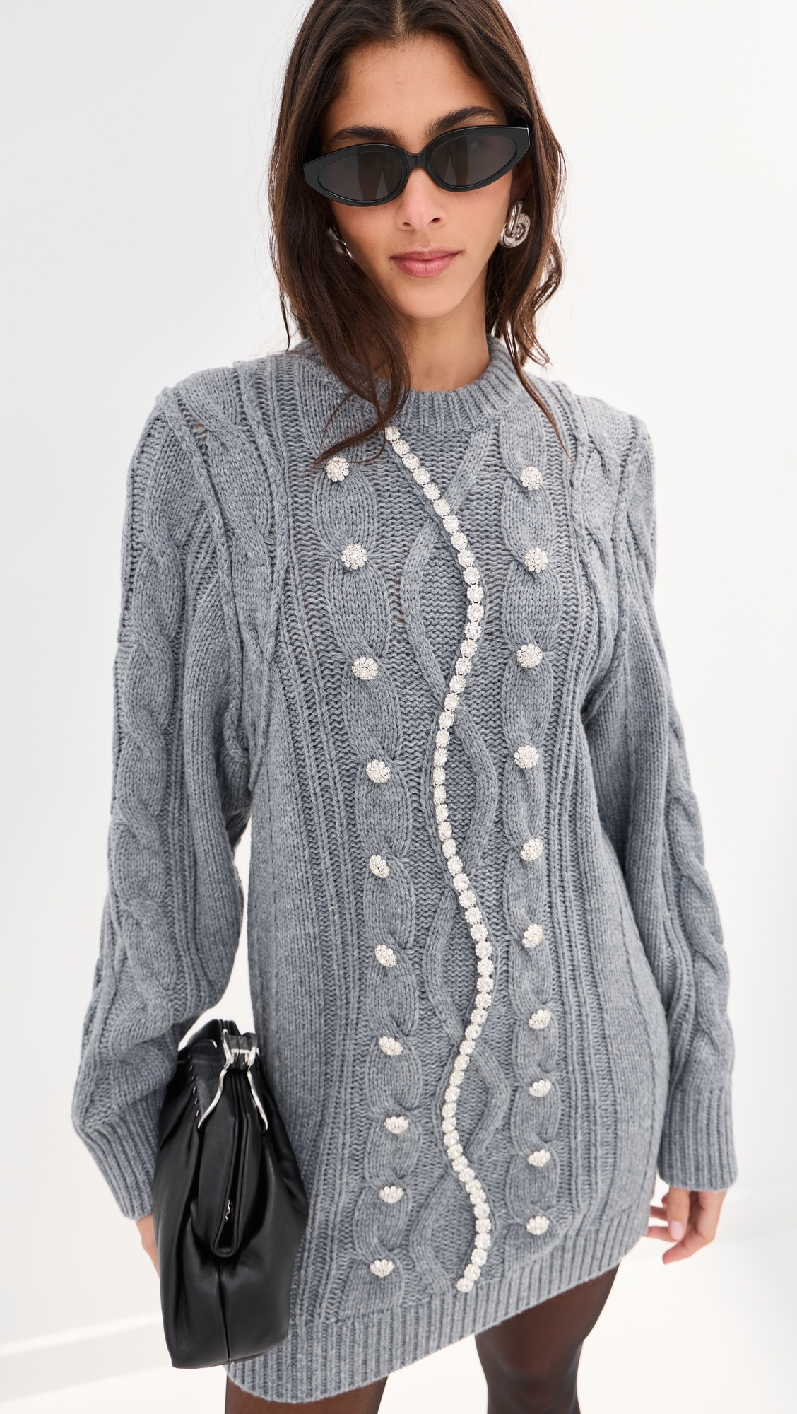 Carrington Dress Heather Grey