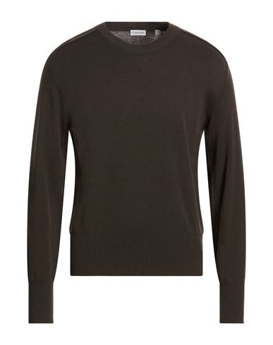 Man Sweater Dark brown Size S Wool