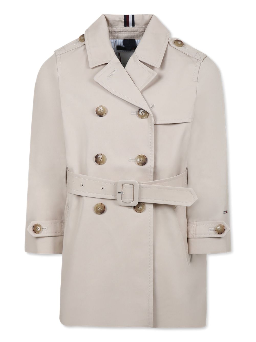 Cotton trench coat - Neutrals