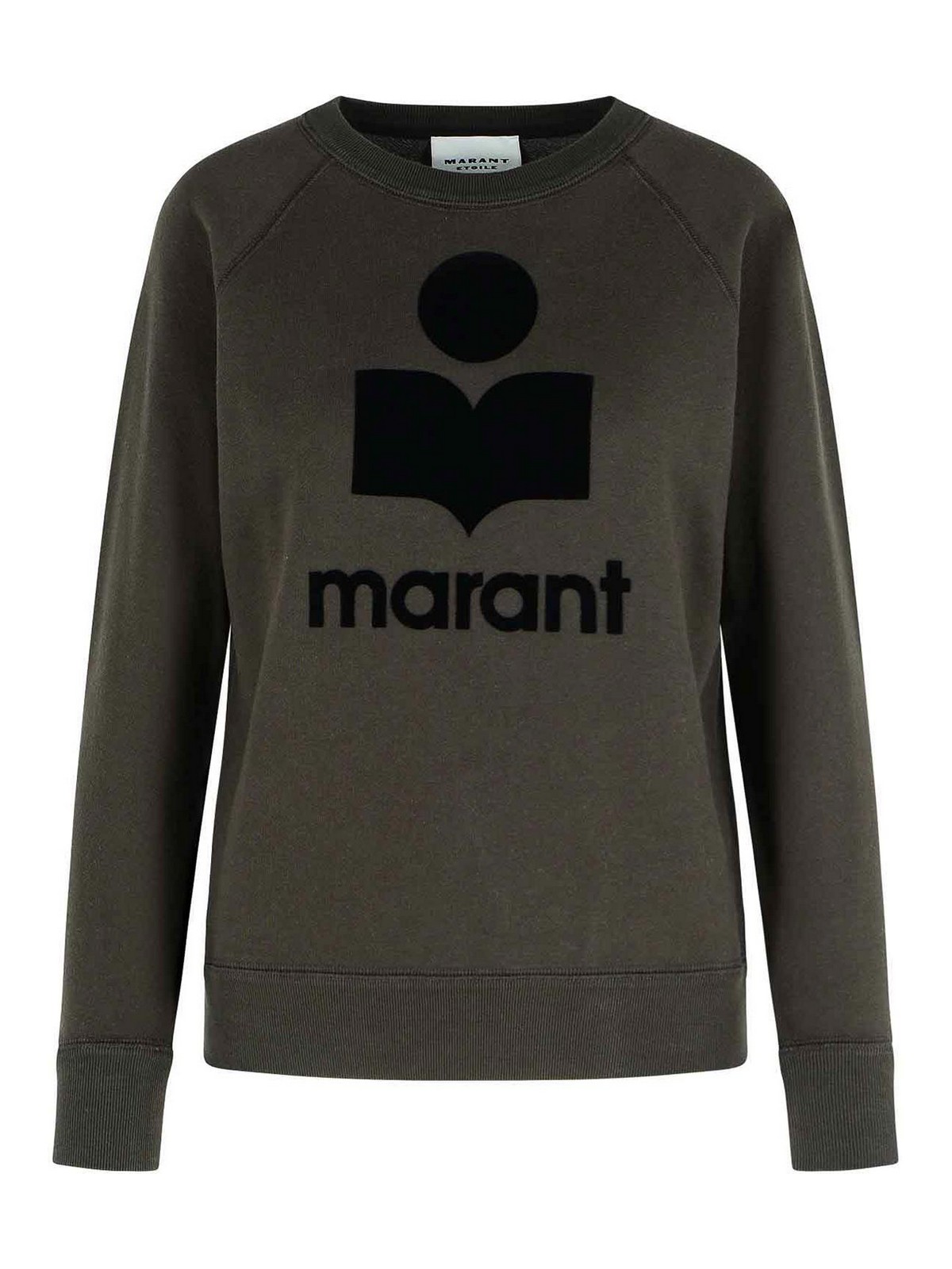 Millyny Black Cotton Blend Sweatshirt