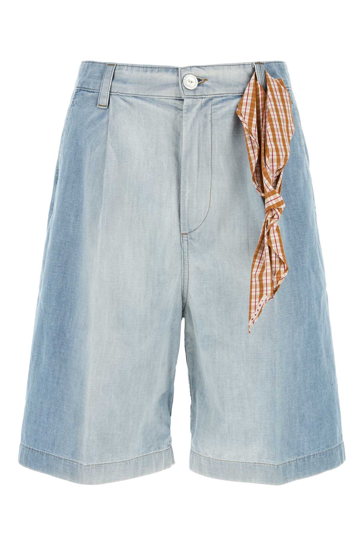 Cotton Bermuda — Blue