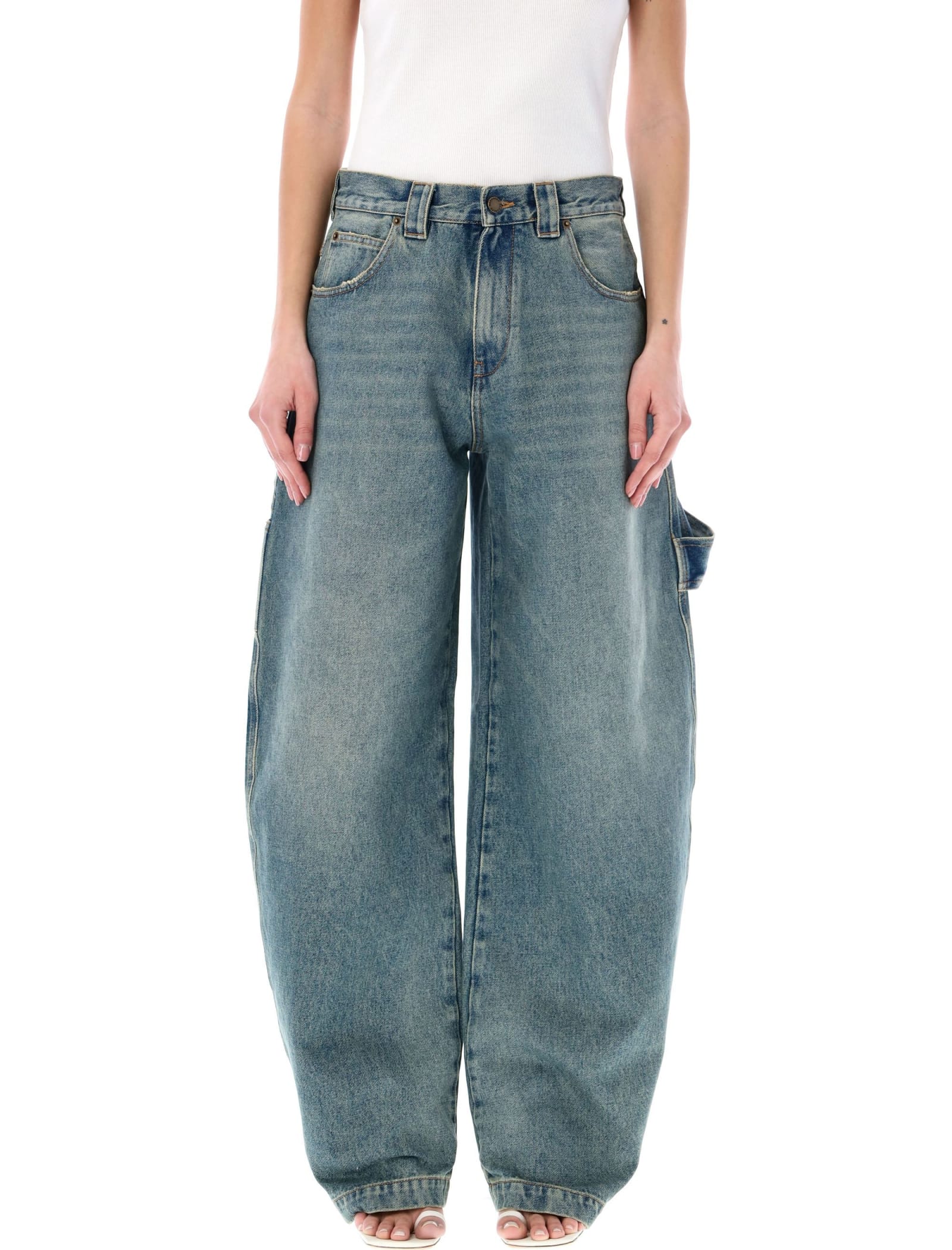 Audrey carrot denim jeans - Blue