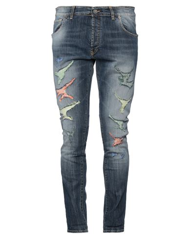 Patriòt Man Jeans Blue Size 30 Cotton, Elastane