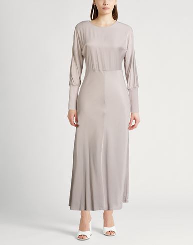 Woman Midi dress Taupe Size 0 Viscose, Polyester, Virgin Wool