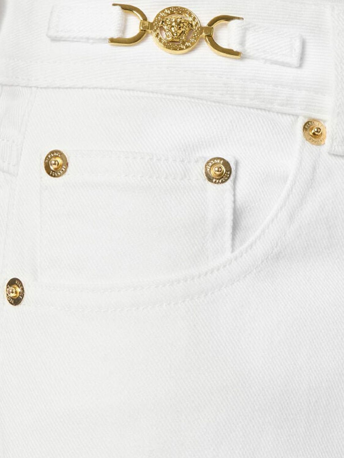 Medusa '95 straight-leg jeans - White