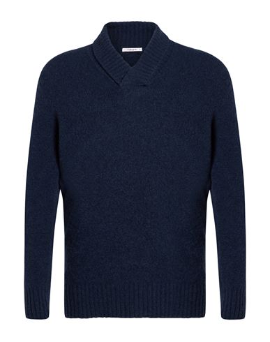 Man Sweater Blue Size 40 Wool, Polyamide, Cashmere, Elastane