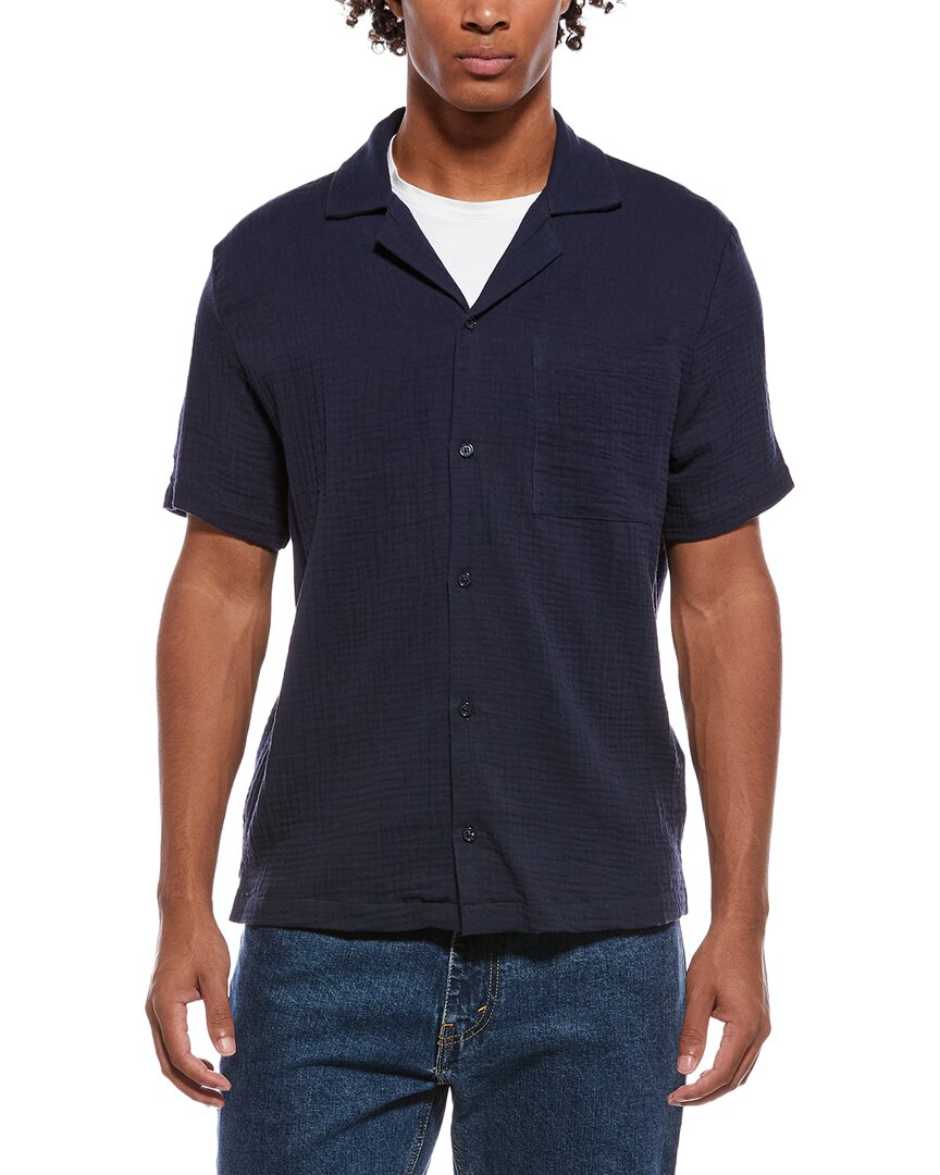 Gauze Camp Collar Shirt